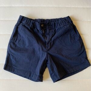 BearBottom Stretch Chino Short Size Medium Navy inseam 5.5”